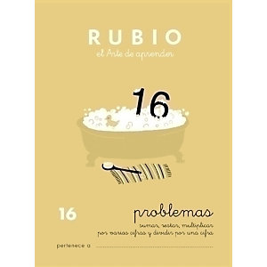 RUBIO Cuaderno Operacion y Problemas, A5, Nº16