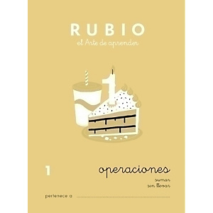 RUBIO Cuaderno Operacion y Problemas, A5, Nº 1