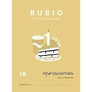 RUBIO Cuaderno Operacion y Problemas, A5, Nº 1A
