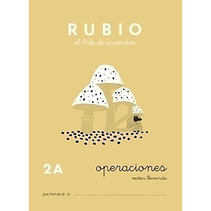 RUBIO Cuaderno Operacion y Problemas, A5, Nº 2A