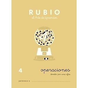 RUBIO Cuaderno Operacion y Problemas, A5, Nº 4