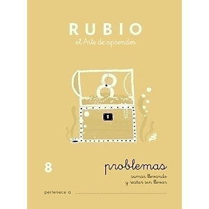 RUBIO Cuaderno Operacion y Problemas, A5, Nº 8