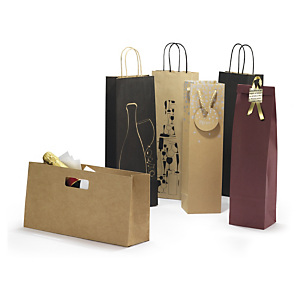 Sac format paysage pour 1 bouteille