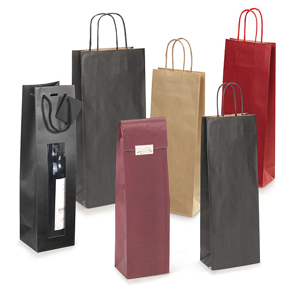 Sac kraft pour bouteille - 1