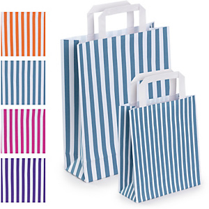 Sac kraft fantaisie à poignées plates Sac kraft fantaisie à poignées plates