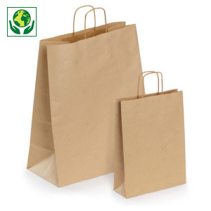 Sac papier d'herbe Sac papier d'herbe