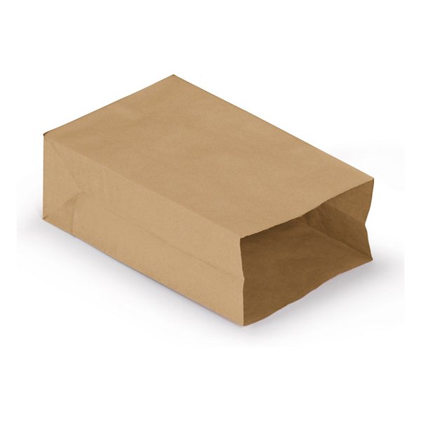 Sac papier en kraft brun éco - 2