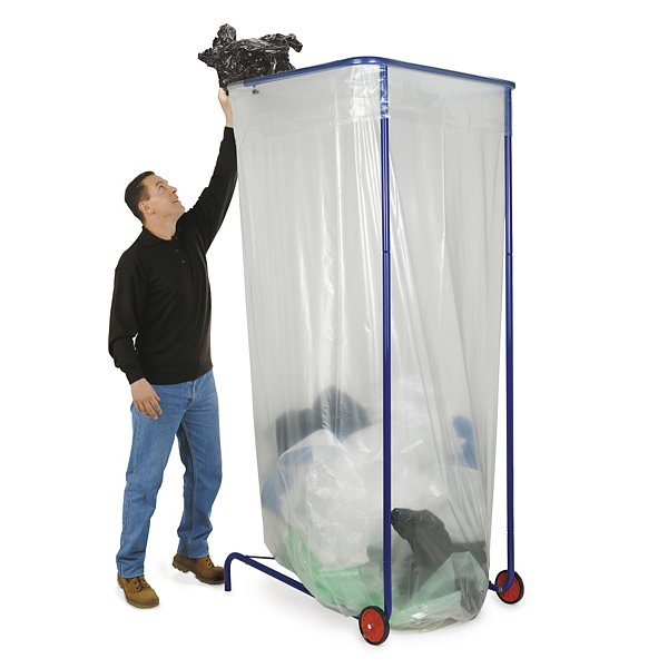 Sac plastique pour support-sac 2500 litres - 3