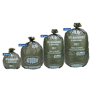 Sac poubelle 40% biosourcé