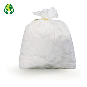 Sac poubelle blanc 30% recyclé