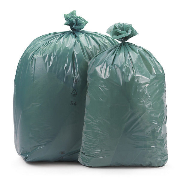 Sac-poubelle bleu ultra-résistant 140L