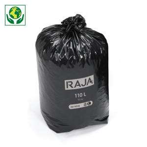 Sac poubelle recyclé extra-forte résistance RAJA