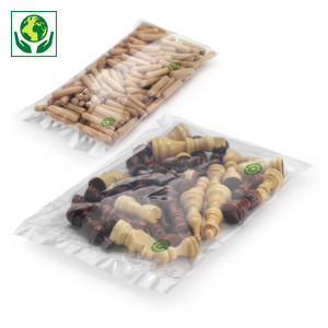Sacchetti ecologici trasparenti 50 micron RAJA Sacchetti ecologici trasparenti 50 micron RAJA