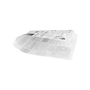 Sacchetto monouso antigrasso aperto su 2 lati, Carta pergamena antigrasso, 16 x 16,5 cm, Design Times (confezione 500 pezzi)