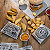 Sacchetto monouso per patatine fritte, Carta pergamena antigrasso, 12 x 9 cm, Design Times (confezione 1000 pezzi) - 2