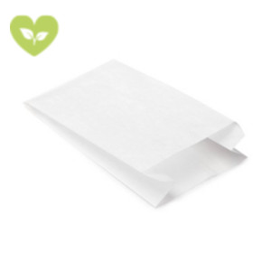 Sacchetto multiuso in carta con soffietti, 12 x 27 x 9 cm, Bianco (confezione 1.000 pezzi) Sacchetto multiuso in carta con soffietti, 12 x 27 x 9 cm, Bianco (confezione 1.000 pezzi)
