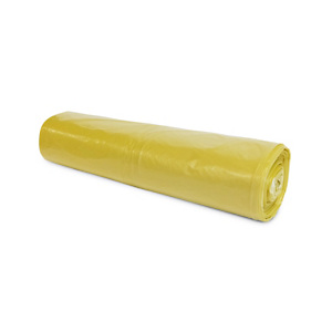 Sacchi immondizia, 70 x 110 cm, Peso 35 grammi, Giallo (confezione 600 pezzi) Sacchi immondizia, 70 x 110 cm, Peso 35 grammi, Giallo (confezione 600 pezzi)
