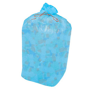 Sacchi nettezza urbana per raccolta differenziata - Colore blu trasparente - 110 litri - F.to 70 x 110 cm - Spessore 15 micron (confezione 10 pezzi) Sacchi nettezza urbana per raccolta differenziata - Colore blu trasparente - 110 litri - F.to 70 x 110 cm - Spessore 15 micron (confezione 10 pezzi)
