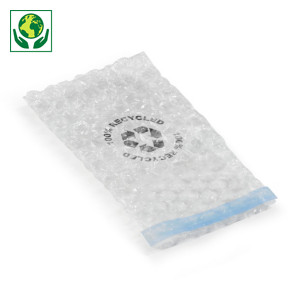 Sachet bulles recyclé Ø 10 mm à fermeture adhésive RAJA Sachet bulles recyclé Ø 10 mm à fermeture adhésive RAJA