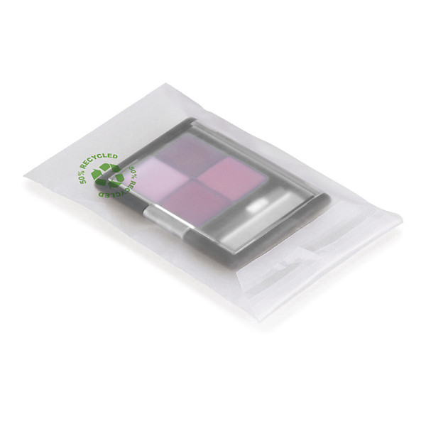 Sachet givré à fermeture adhésive50% recyclé 8 x 12 cm - 1