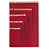 Sachet kraft classique rouge 12x4,5x19cm - 1
