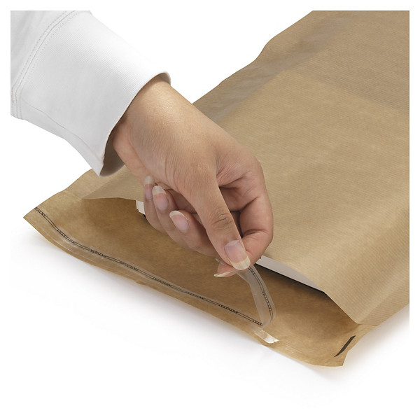 Sachet kraft à fermeture adhésive - 1