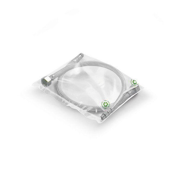 Sachet plastique 100 microns 50 % recyclé RAJA 15 x 20 cm - 4