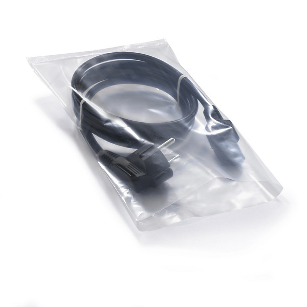 Sachet plastique 100 microns 50 % recyclé RAJA 15 x 25 cm - 1