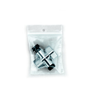 Sachet plastique à fermeture Zip - 6 x 8 cm - Epaisseur 50 microns - Transparent - Carton de 1000