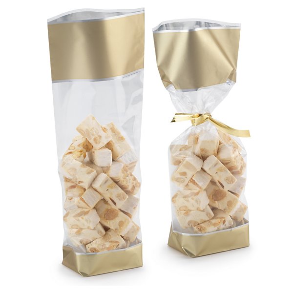 Sachet plastique imprimé à fond carton - 5