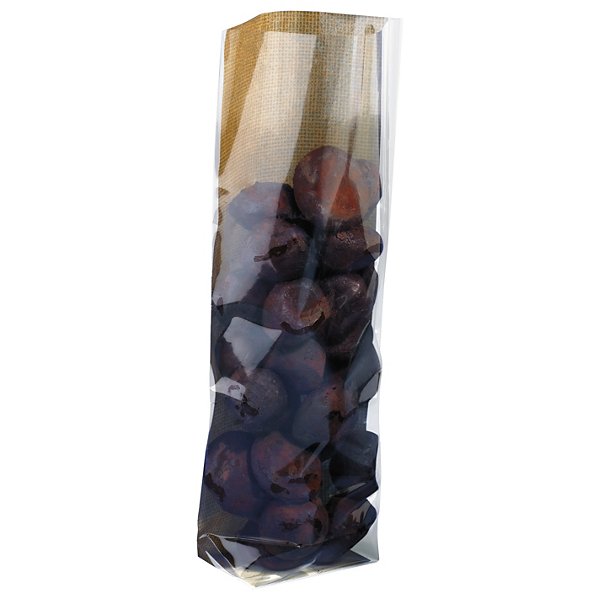 Sachet plastique imprimé à fond carton - 2