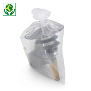Sachet plastique recyclé transparent 150 microns - Best Price