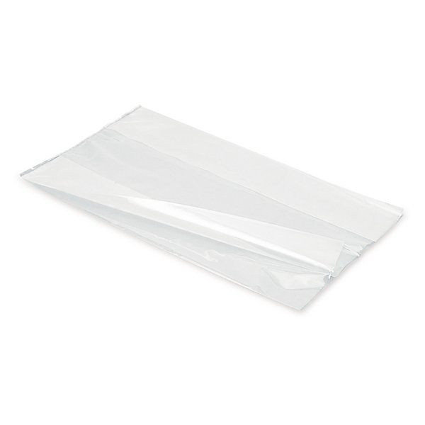 Sachet plastique à soufflets transparent 30 microns RAJA 60x80x40 cm - 3