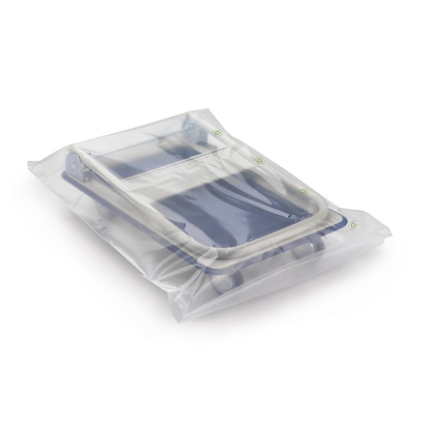 Sachet plastique transparent 150 microns recyclé RAJA 40x60 cm - 4