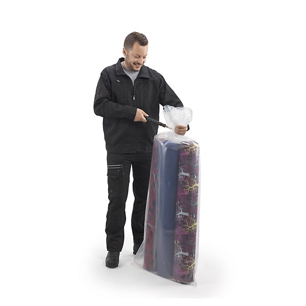 Sachet plastique transparent 150 microns recyclé RAJA 40x60 cm - 5
