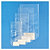 Sachet plastique transparent à fond carton 17 x 32 cm - 2