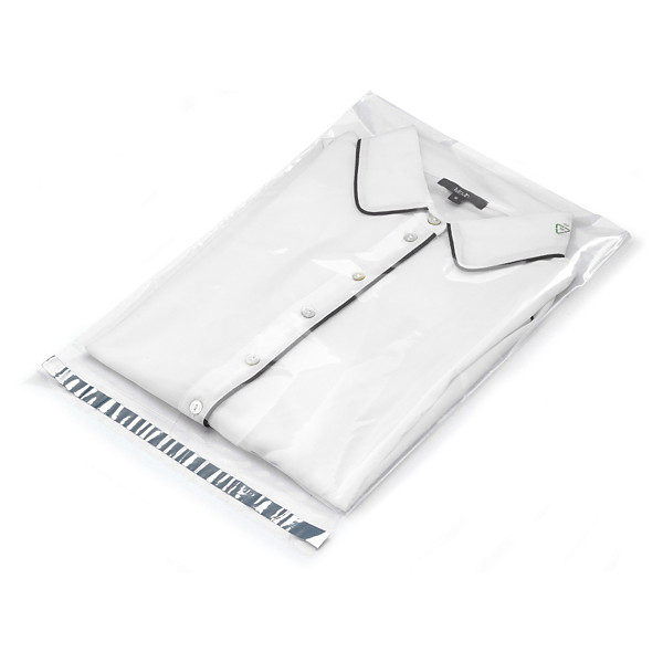 Sachet plastique transparent haute brillance à fermeture adhésive 40 microns 20x25 cm - 1