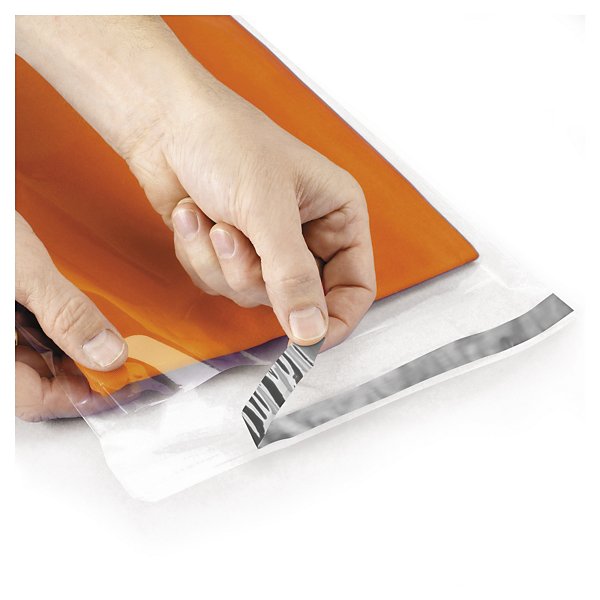 Sachet plastique transparent haute brillance à fermeture adhésive - 2