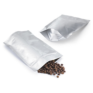 Sachet plastique zip aluminium opaque à soudures étanches 7,5x12 cm