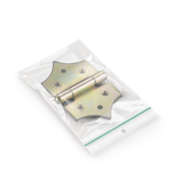 Sachet plastique zip transparent 100 microns 50% recyclé RAJA - 5