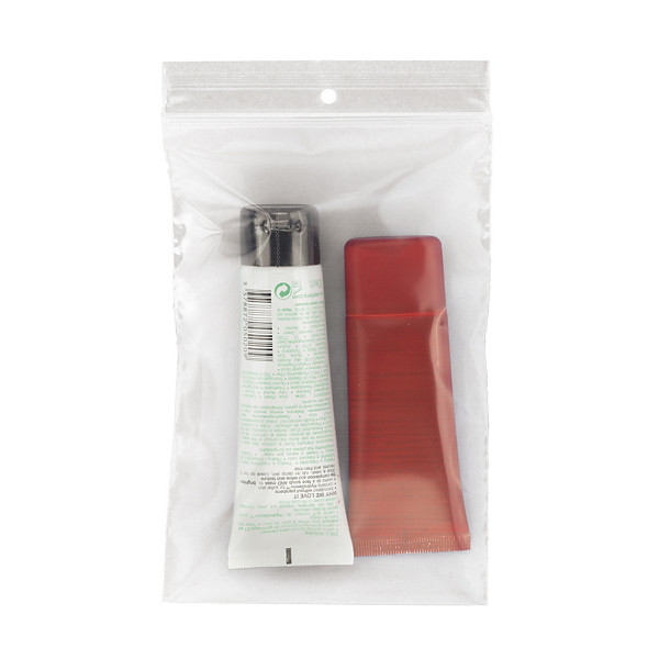 Sachet plastique zip transparent 50 microns 10 x 20 cm - 1