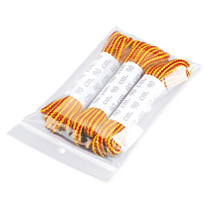 Sachet plastique zip transparent 50 microns 6x8 cm