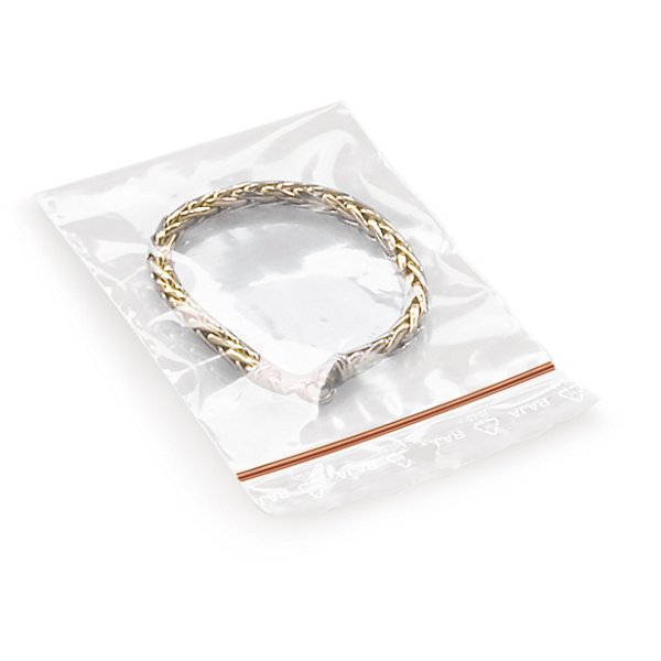 Sachet plastique zip transparent 60 microns RAJA 11x17 cm - 6