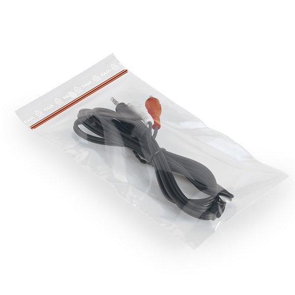Sachet plastique zip transparent 60 microns RAJA 11x17 cm - 8