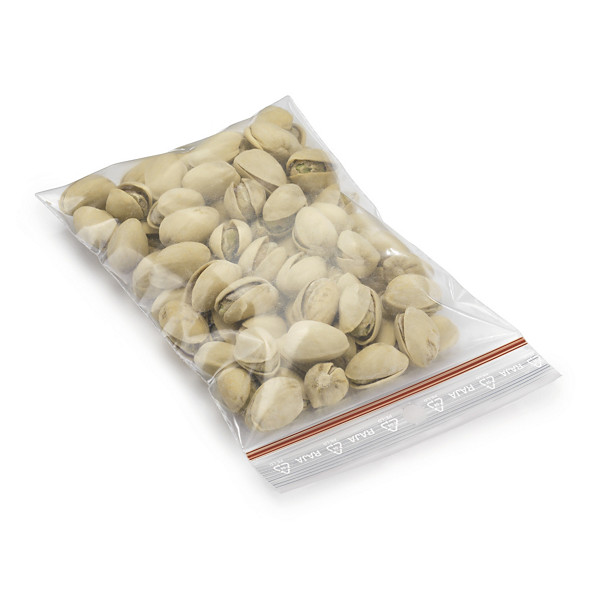 Sachet plastique zip transparent 60 microns RAJA 15x20 cm - 1