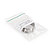 Sachet zip 50% recyclé à bandes blanches 100 microns - Best Price - 2