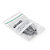 Sachet zip à bandes blanches 60 microns 50 % recyclé Raja - 3