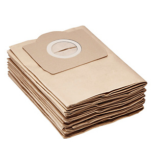 Sacs aspirateur papier 2 couches Kärcher WD 3 Premium, lot de 5 Sacs aspirateur papier 2 couches Kärcher WD 3 Premium, lot de 5