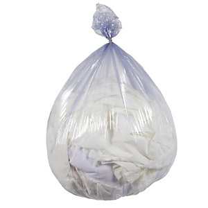 Sacs poubelle bleus translucides 50 L, lot de 500 Sacs poubelle bleus translucides 50 L, lot de 500
