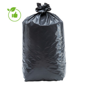 Sacs poubelle déchets lourds Tradition qualité épaisse gris 100 L, lot de 200